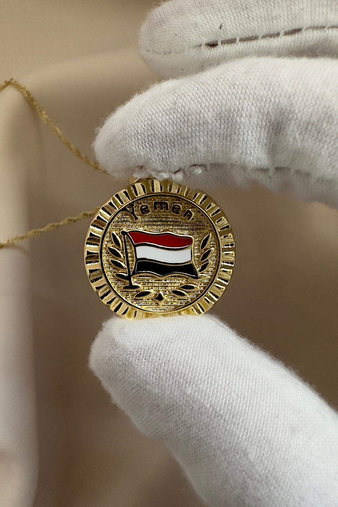 Yemen flag Necklace