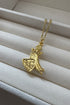 Kingdom Of Bosnia Gold Swirl Necklace 