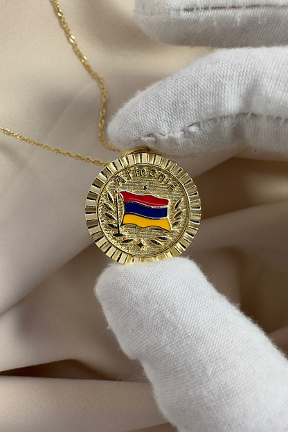 Armenia flag Necklace