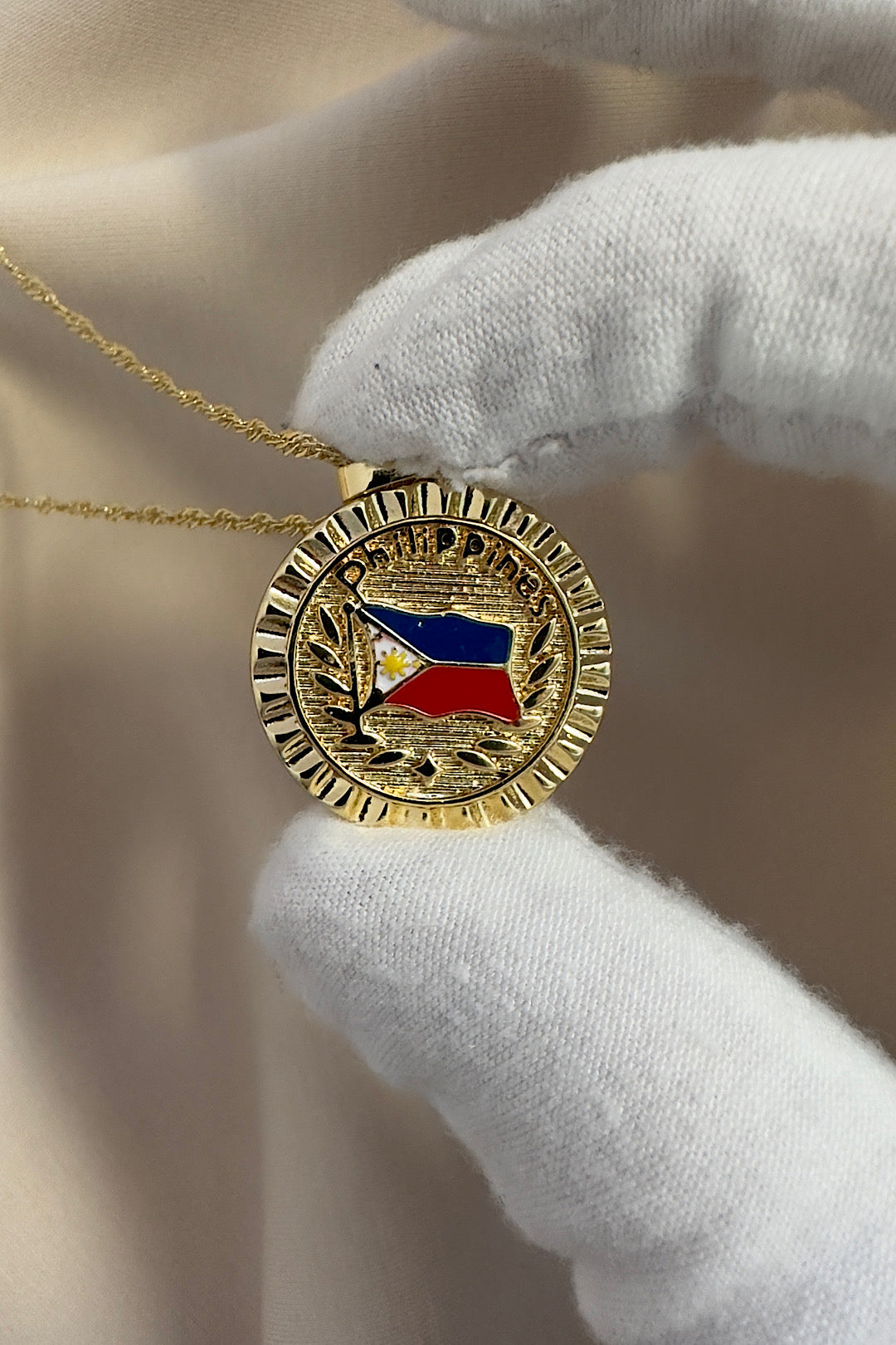 Philippines flag Necklace
