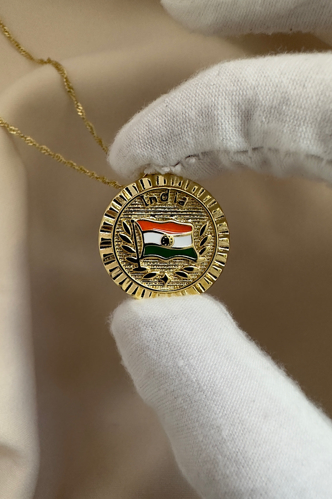 India flag Necklace