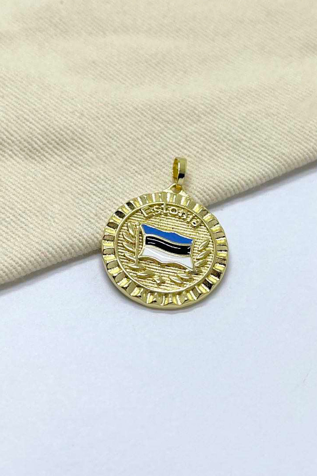 Estonia flag Necklace