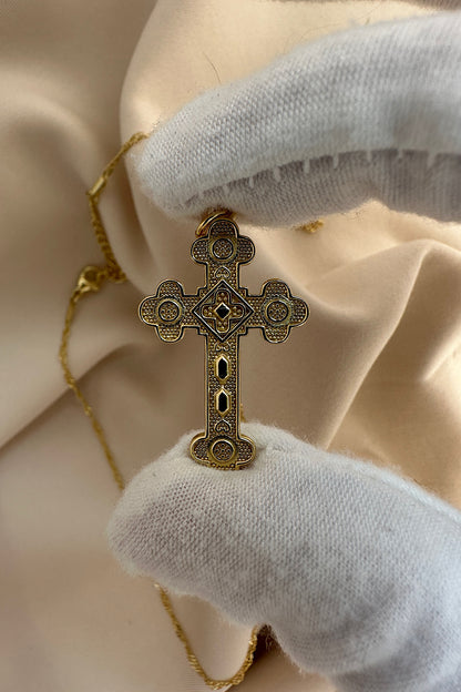 Christian Orthodox necklace (925 Sterling Silver)