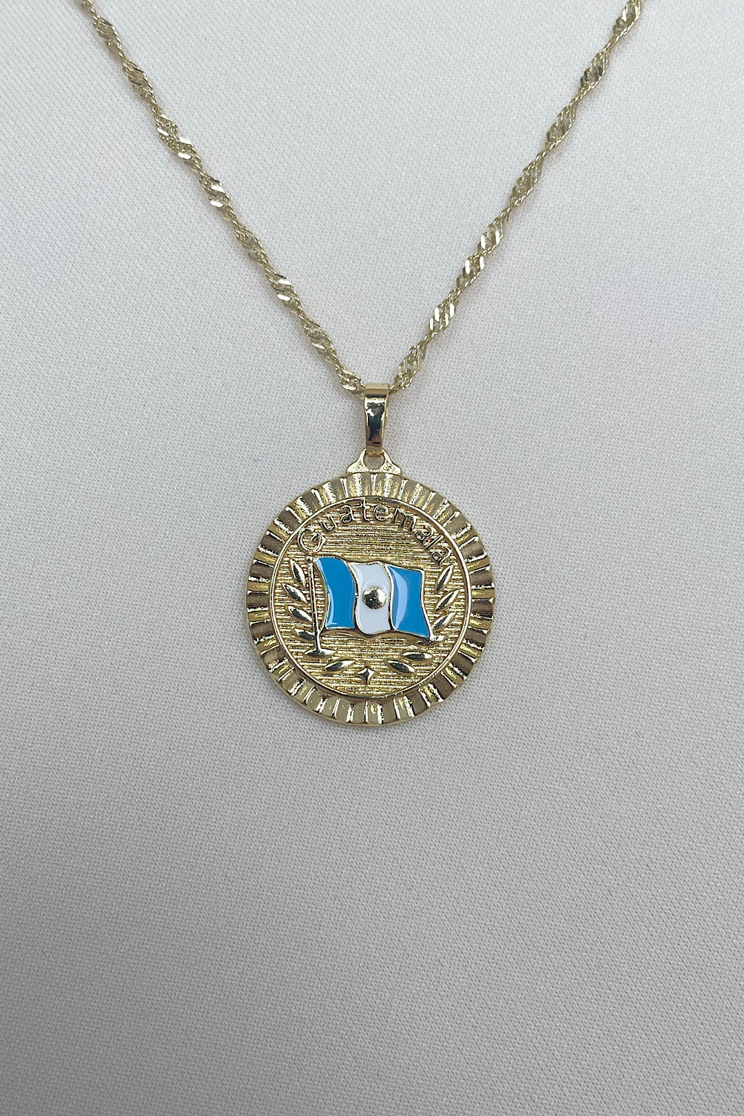 Guatemala flag Necklace