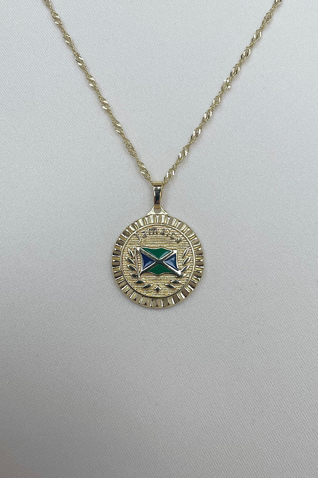 Jamaica flag Necklace