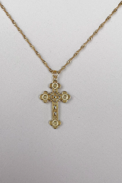 Christian Orthodox necklace (925 Sterling Silver)